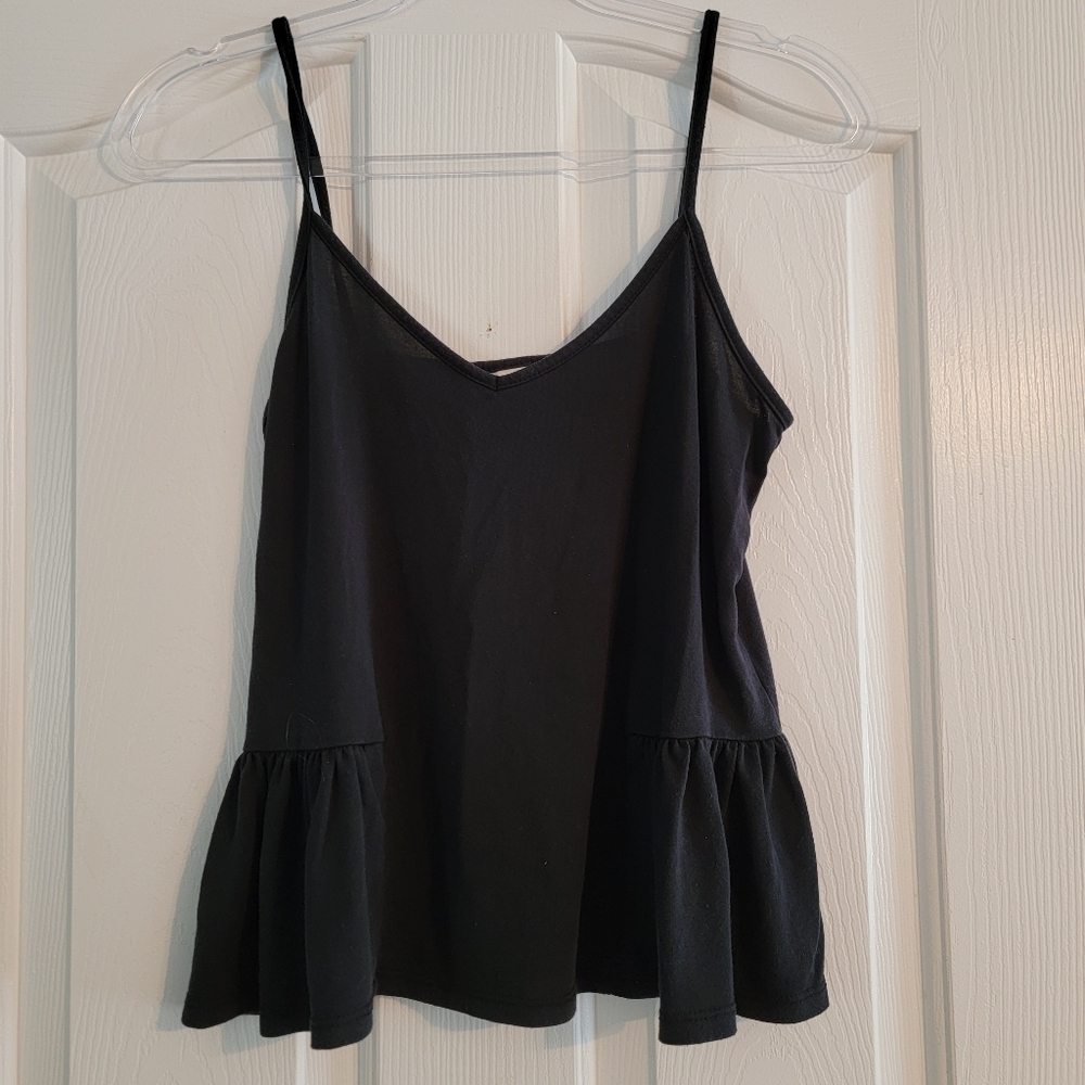 Mossimo black strappy tank